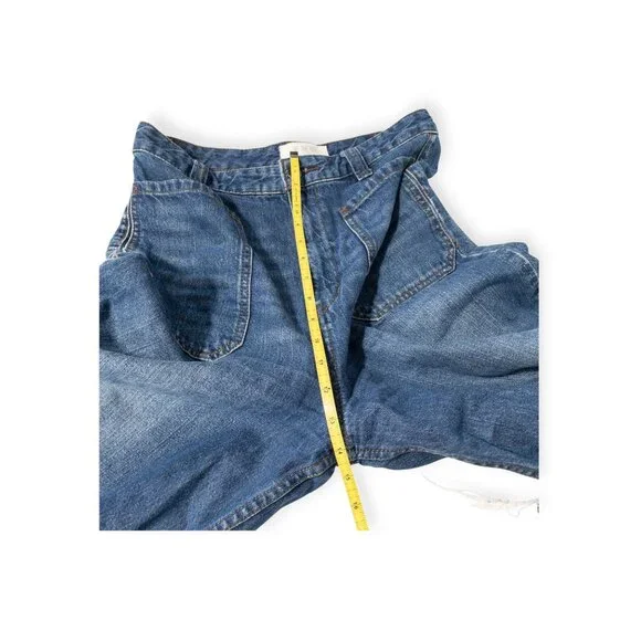 We The Free Dawn to Dusk Ultra High Rise Flare Jeans SZ 28 Patch Pocket Crop - Picture 9 of 16